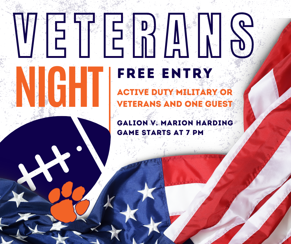 Veterans Night Free entry for active duty military and veterans