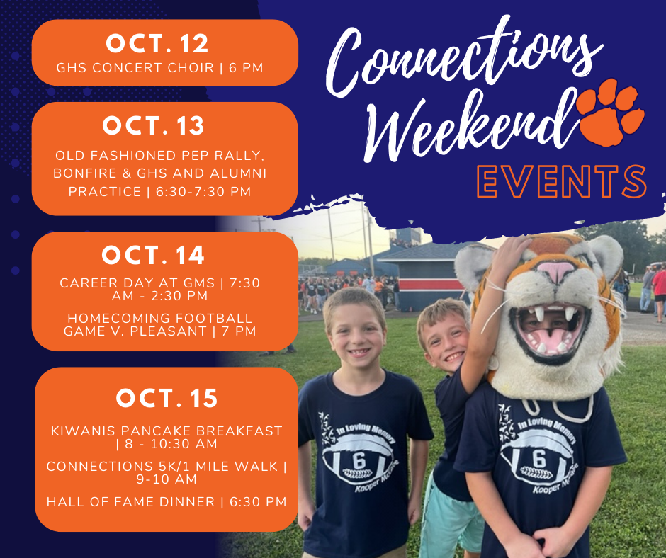 Connection Weekend Event Schedule
