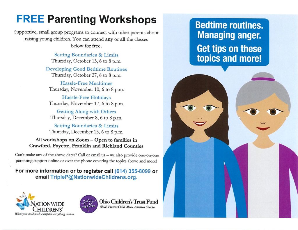 Parent Workshop Flyer