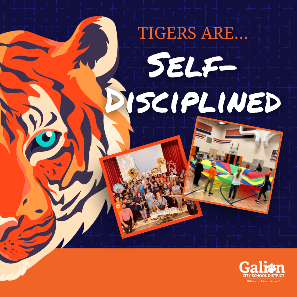 Tigers are...self-disciplined.