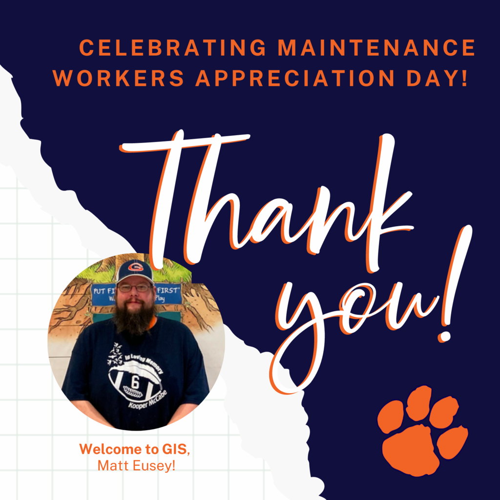 Celebrating maintenance workers appreciation day!