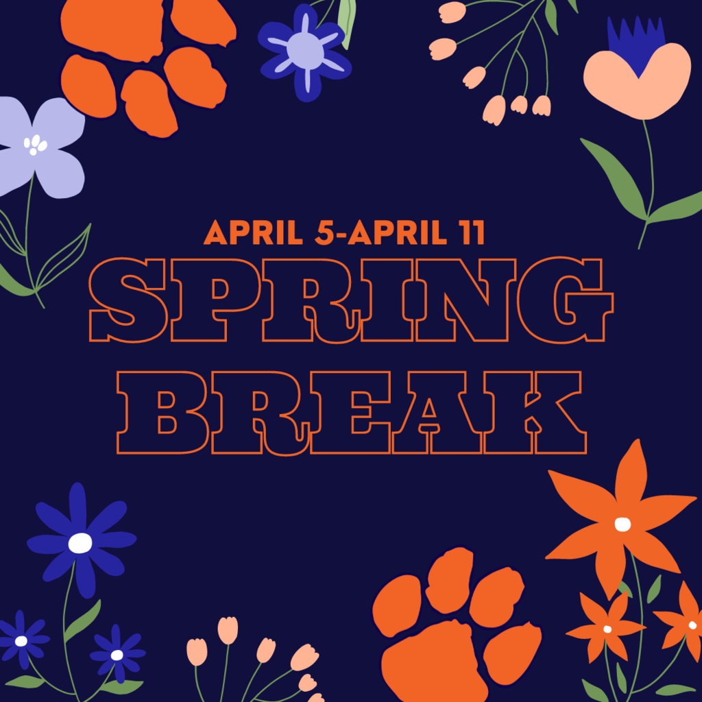 Spring Break April 5-11 