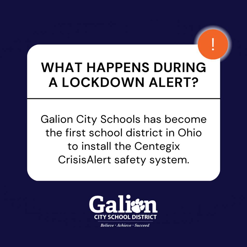 What happens during a lockdown alert?