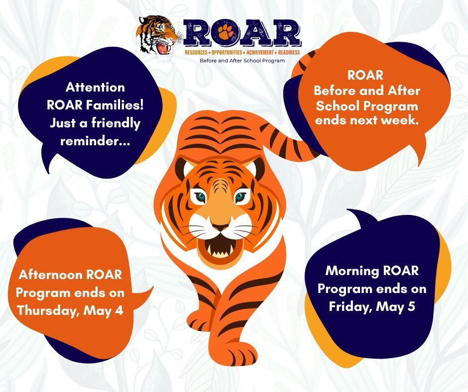 Last week for ROAR!