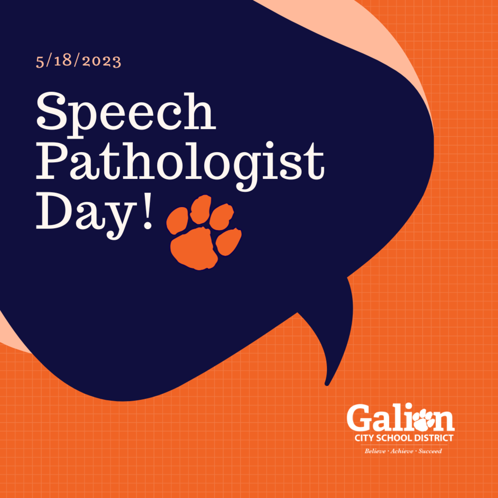 Speech Pathologist Day!