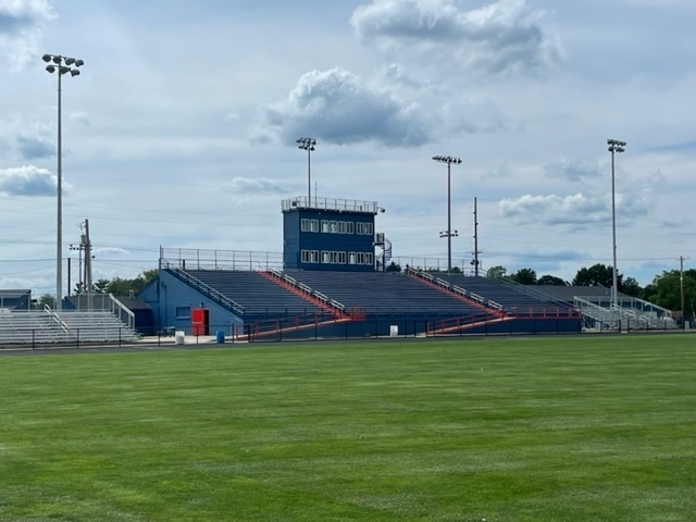 Photo of stadium bleachers